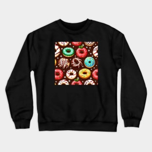 Jummy christmas donuts Crewneck Sweatshirt